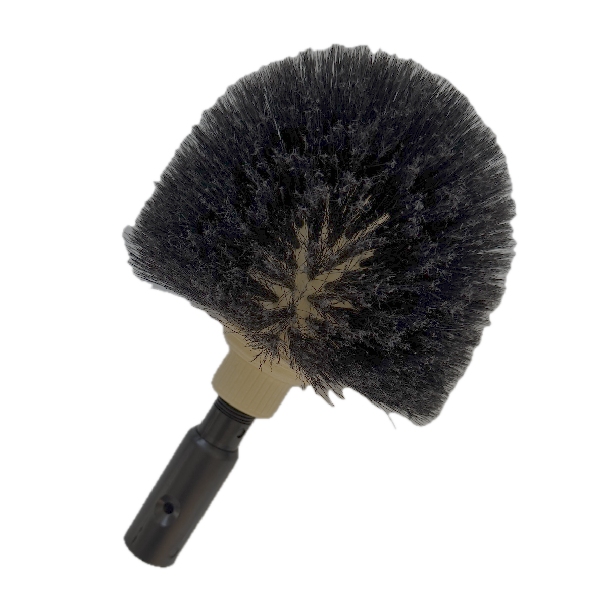 Tête de loup boule pour perche tête de loup ronde Moerman avec adaptateur à pas de vis français